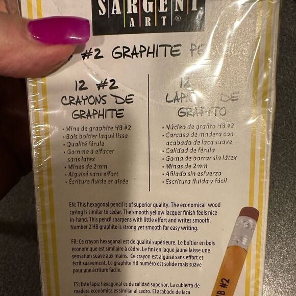 Sargent Art Graphite Pencils #2 HB - Picture 4 of 4